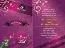 74 Best Invitation Card Marriage Sample Templates by Invitation Card Marriage Sample