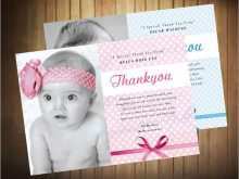74 Best Thank You Card Template For Baptism for Ms Word by Thank You Card Template For Baptism