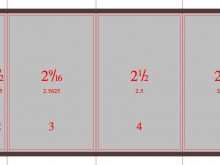 74 Blank 4 Panel J Card Template by 4 Panel J Card Template