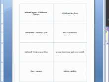 74 Creating Index Card Template In Word Now for Index Card Template In Word