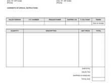 74 Creating Personal Sales Invoice Template PSD File with Personal Sales Invoice Template