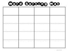 74 Creative Card Sorting Template in Word with Card Sorting Template