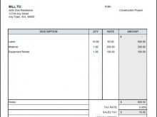 74 Creative Monthly Invoice Example Formating for Monthly Invoice Example