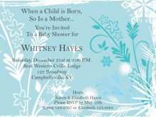 74 Customize Invitation Card Template Baby Shower With Stunning Design by Invitation Card Template Baby Shower