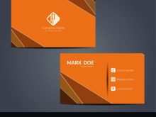 74 Customize Orange Name Card Template Templates with Orange Name Card Template