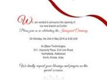 74 Customize Our Free Invitation Card Format Opening Ceremony For Free with Invitation Card Format Opening Ceremony