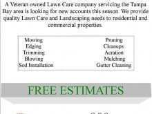 74 Customize Our Free Lawn Care Flyers Templates Free in Photoshop for Lawn Care Flyers Templates Free