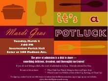 74 Customize Our Free Potluck Flyer Template Maker for Potluck Flyer Template