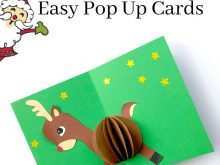 74 Customize Our Free Reindeer Pop Up Card Template PSD File by Reindeer Pop Up Card Template