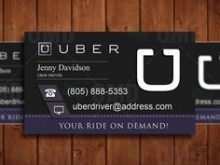 74 Customize Uber Business Card Template Download Templates by Uber Business Card Template Download