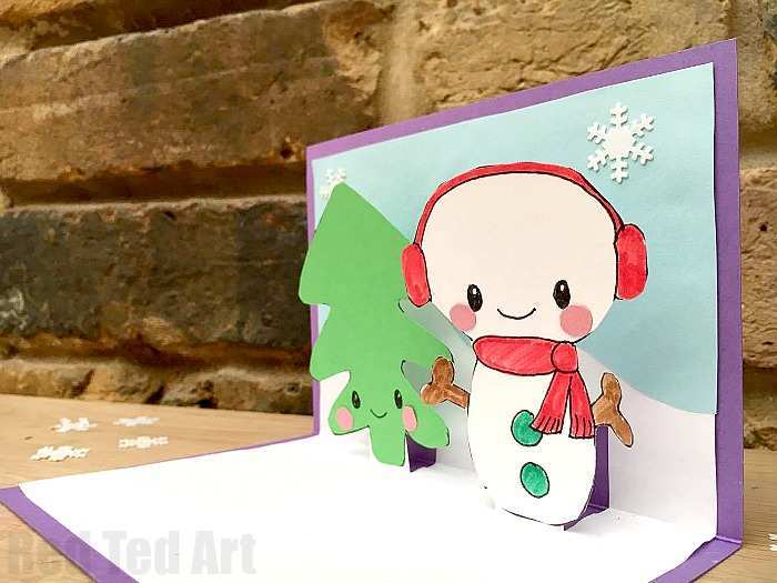 74 Format Easy Christmas Pop Up Card Templates Photo for Easy Christmas Pop Up Card Templates