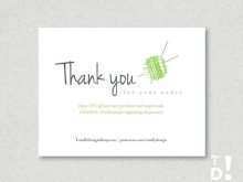 Thank You For Your Purchase Card Template Free