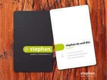 74 Format Vertical Name Card Template With Stunning Design for Vertical Name Card Template