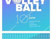 74 Format Volleyball Tournament Flyer Template Maker by Volleyball Tournament Flyer Template
