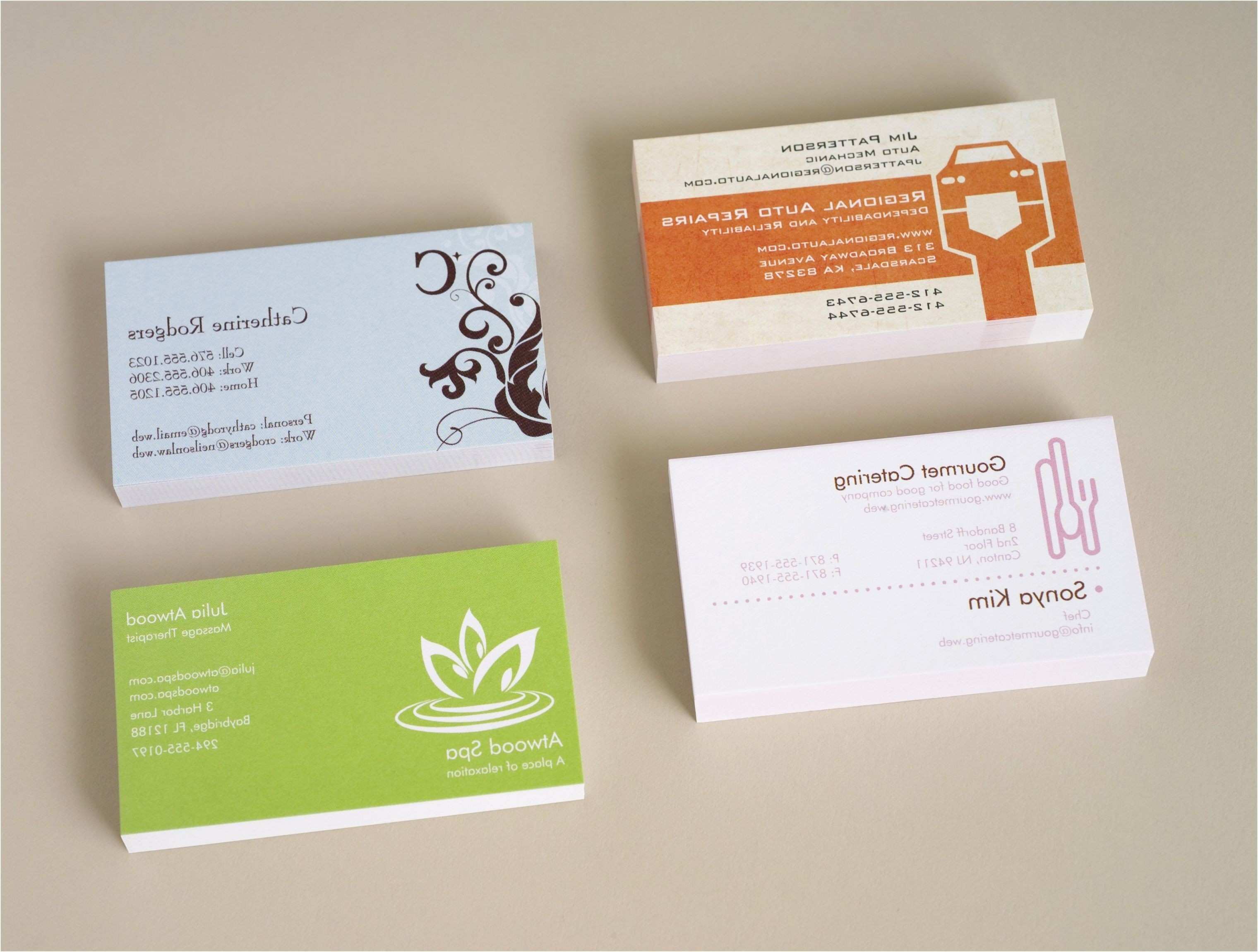 Business Card Printing Avery Template