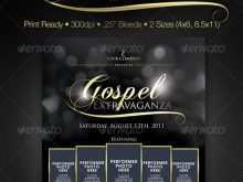 74 Free Printable Gospel Flyer Template Free Download by Gospel Flyer Template Free