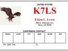 74 Free Printable Qsl Card Template Download in Word by Qsl Card Template Download