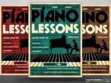 74 How To Create Music Lesson Flyer Template Templates by Music Lesson Flyer Template