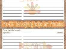 74 How To Create Thanksgiving Recipe Card Template For Word Download by Thanksgiving Recipe Card Template For Word