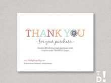 74 Online Thank You For Your Order Card Template Now with Thank You For Your Order Card Template