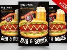 74 Printable Burger Flyer Template Templates with Burger Flyer Template