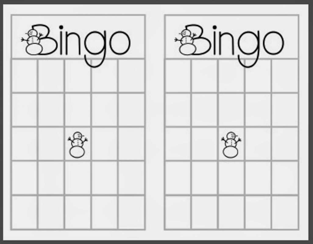 74 Printable Christmas Bingo Card Template Maker by Christmas Bingo Card Template