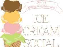 74 Printable Ice Cream Social Flyer Template Free Maker by Ice Cream Social Flyer Template Free