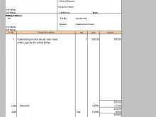 74 Printable Tax Invoice Format Excel For Free for Tax Invoice Format Excel