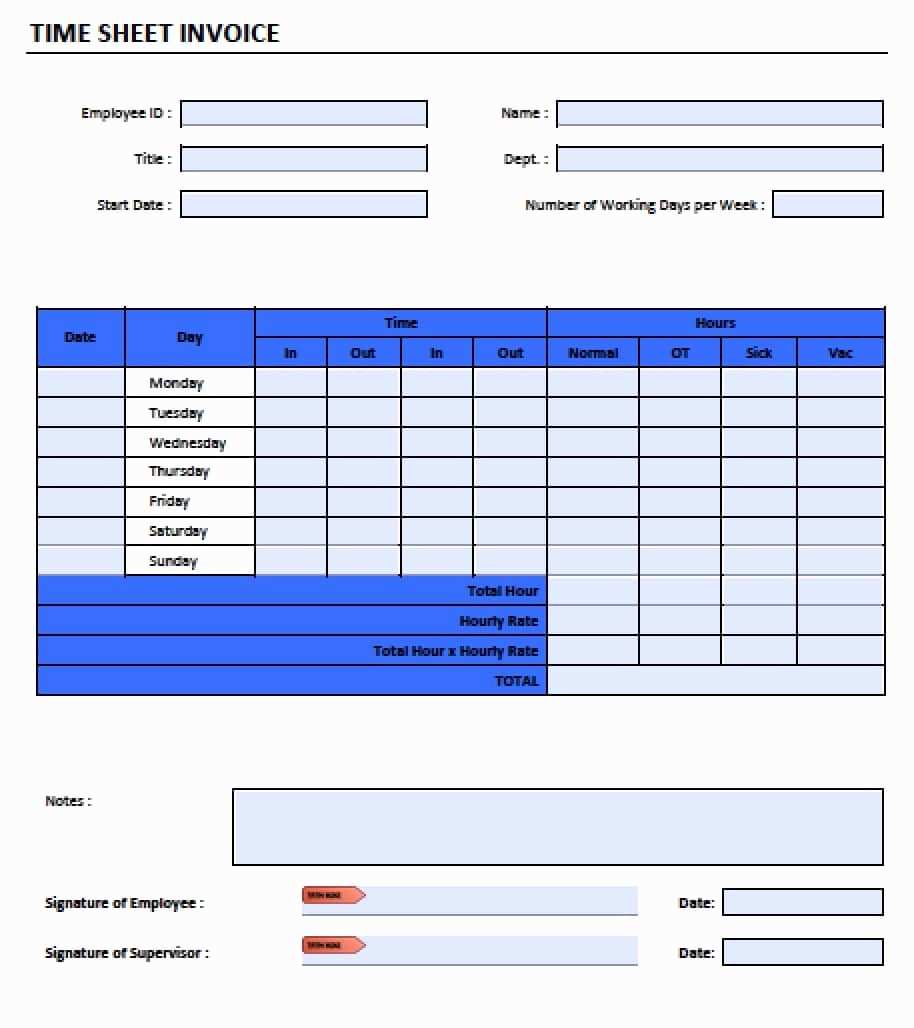 74 Report Free Hourly Invoice Template Word With Stunning Design by Free Hourly Invoice Template Word