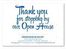 74 Report Thank You Card Template Real Estate Maker with Thank You Card Template Real Estate