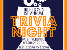 74 Report Trivia Night Flyer Template With Stunning Design by Trivia Night Flyer Template
