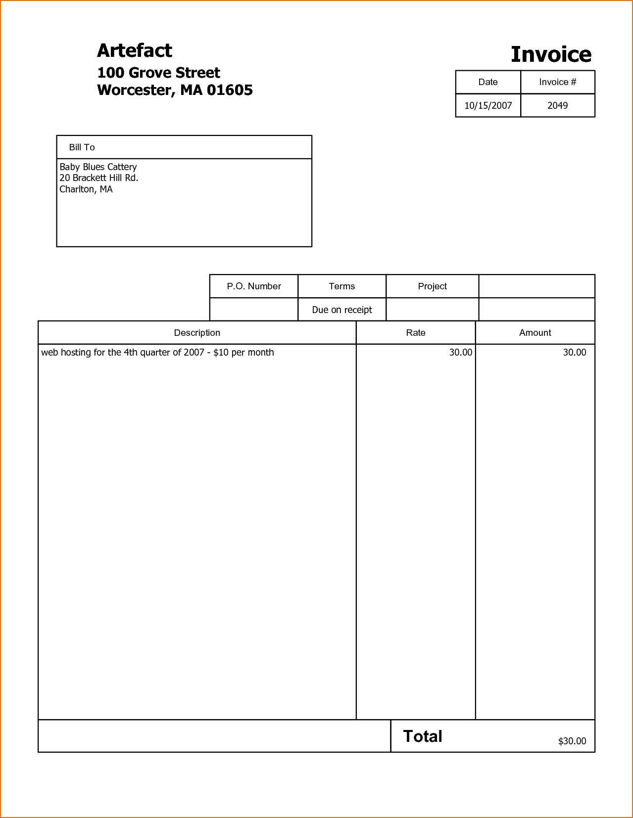 Free Printable Invoice Template Microsoft Word from legaldbol.com