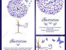 74 Standard Invitation Card Template Butterfly in Word for Invitation Card Template Butterfly
