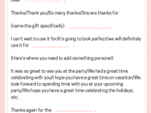 74 Standard Writing A Thank You Card Template Download by Writing A Thank You Card Template