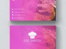 74 The Best Bakery Name Card Template With Stunning Design for Bakery Name Card Template