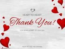 74 The Best Heart Thank You Card Template in Photoshop with Heart Thank You Card Template