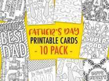 74 Visiting Fathers Day Card Templates To Print in Word with Fathers Day Card Templates To Print