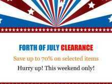 74 Visiting Fourth Of July Flyer Template Free Templates with Fourth Of July Flyer Template Free
