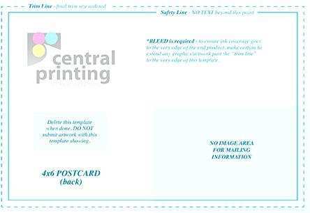 75 Adding 4X6 Postcard Back Template With Stunning Design for 4X6 Postcard Back Template