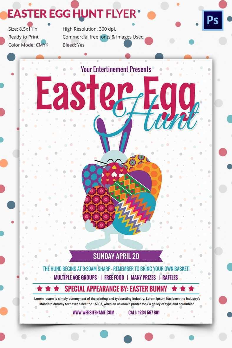 75 Adding Easter Egg Hunt Flyer Template Free Now for Easter Egg Hunt Flyer Template Free