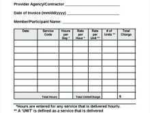 75 Adding Hourly Contractor Invoice Template Formating by Hourly Contractor Invoice Template