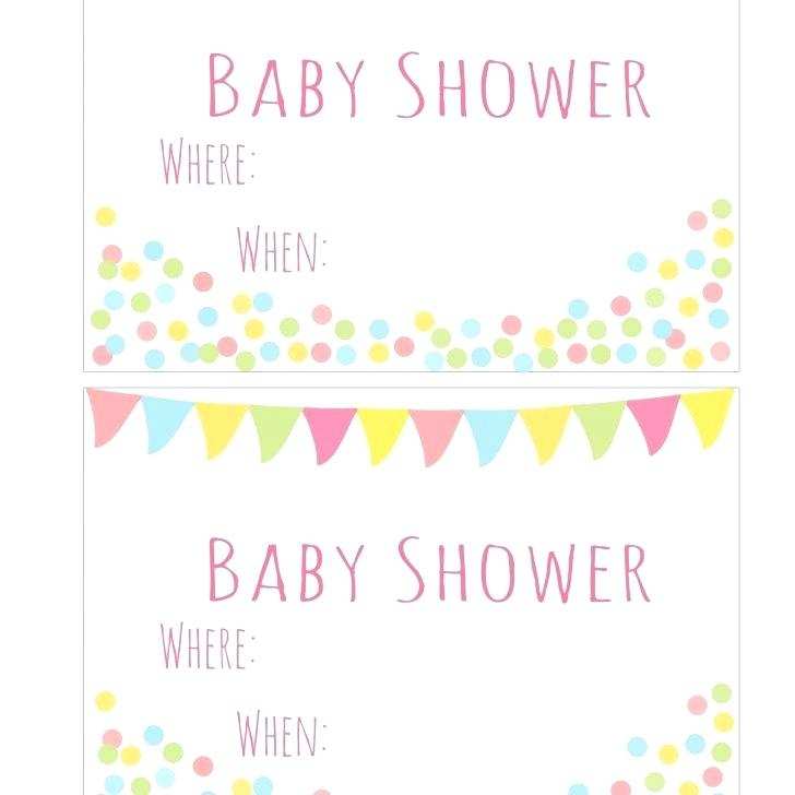 75 Best Free Printable Baby Shower Agenda Templates in Photoshop by ...