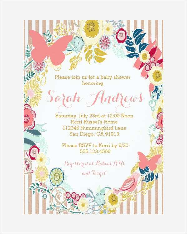 75 Best Invitation Card Template Butterfly Formating with Invitation Card Template Butterfly