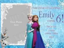 75 Best Olaf Birthday Card Template With Stunning Design for Olaf Birthday Card Template