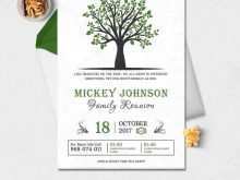 75 Blank Family Reunion Flyer Template Free PSD File for Family Reunion Flyer Template Free