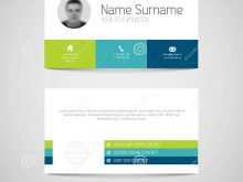 Free Modern Name Card Template