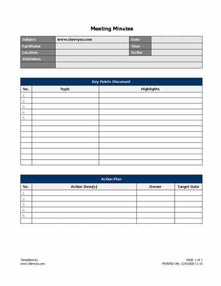 75 Blank Meeting Agenda Minutes Template Word Photo for Meeting Agenda ...