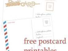 75 Blank Postcard Template Preschool Download for Postcard Template Preschool