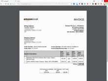 75 Create Amazon Vat Invoice Template for Ms Word by Amazon Vat Invoice Template
