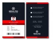 75 Create Id Card Template For Office Formating with Id Card Template For Office